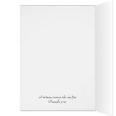 牧師から私の妻へグリーティングカード (内側 (左))