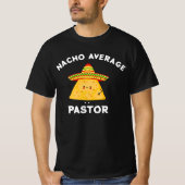 牧師さんもナチョじゃない？ シンコ・デ・マヨ Tシャツ (正面)