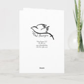 牧師とファーストレディ サンキューカード (裏面)