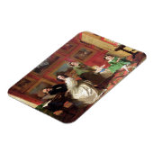 牧師とミセス・パルマー・ロヴェルは娘と一緒に マグネット (左側)