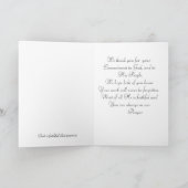 牧師と妻へ カード (内部)