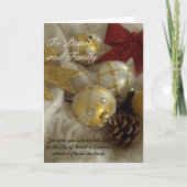 牧師と家族 シーズンカード (正面)