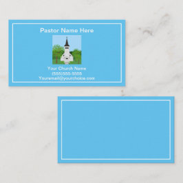 牧師と教会 名刺