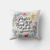 ✝️ 牧師と牧師の妻への感謝と記念日の贈り物 クッション (裏面)