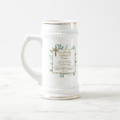 牧師のインスタレーション新たに授与されたギフトカスタマイズ ビールジョッキ (左)