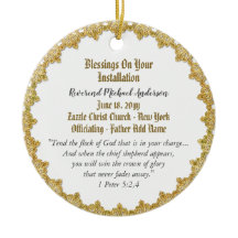 牧師のインストールギフト司祭パーソナライズされた者