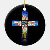 牧師のインストールギフト司祭パーソナライズされた者 セラミックオーナメント (裏面)