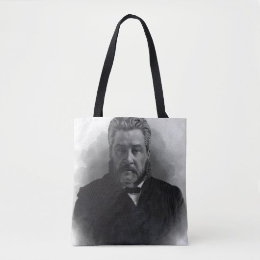 牧師のチャールズHaddon Spurgeon トートバッグ (正面)