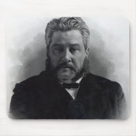 牧師のチャールズHaddon Spurgeon マウスパッド (正面)