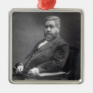 牧師のチャールズHaddon Spurgeon メタルオーナメント