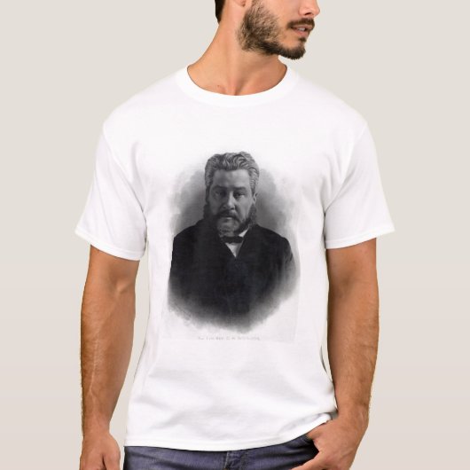 牧師のチャールズHaddon Spurgeon Tシャツ (正面)