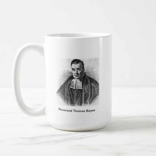 牧師のトマスベイズのコーヒー・マグ コーヒーマグカップ (左)