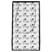 牧師の妻の優雅 スモールペーパーバッグ (正面)