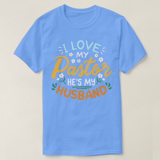牧師の妻の大臣 Tシャツ (デザイン正面)