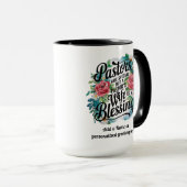 ✝️牧師の妻の感謝ギフト賛美のカスタム マグカップ (正面右)