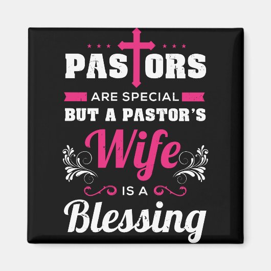 牧師の妻はAの妻賛美だ マグネット (正面)