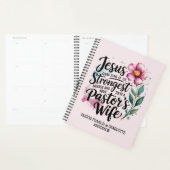 ✝️牧師の妻への感謝の贈り物パーソナライズされた プランナー手帳 (ディスプレー)