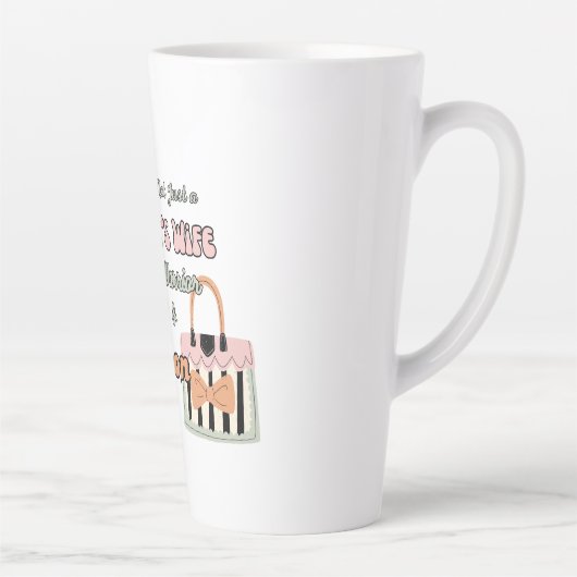 ✝️牧師の妻妻感謝の贈り物ありがとう カフェラテマグ (右)