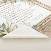 ✝️牧師の妻妻感謝の贈り物ありがとう シェルパブランケット (3/4)