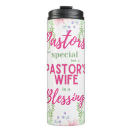 ✝️牧師の妻妻感謝の贈り物ありがとう タンブラー