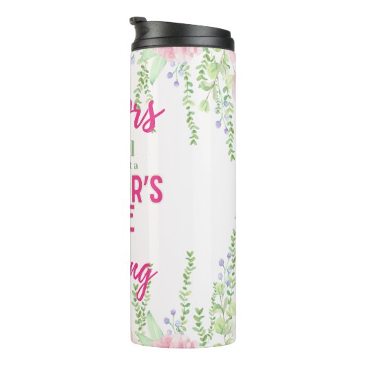 ✝️牧師の妻妻感謝の贈り物ありがとう タンブラー (回転右)