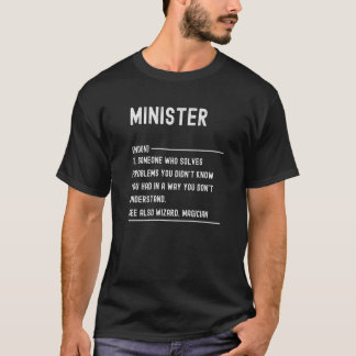 牧師の定義 職業名 Tシャツ