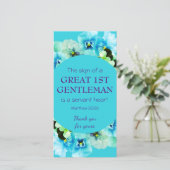 牧師の感謝の第一の紳士サンキューカード (スタンド正面)