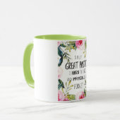 牧師の感謝ギフト牧師ありがとう引用文 マグカップ (正面左)