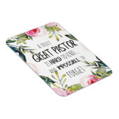 牧師の感謝ギフト牧師ありがとう引用文 マグネット (右側)