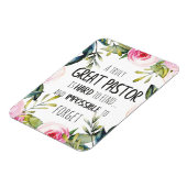 牧師の感謝ギフト牧師ありがとう引用文 マグネット (左側)