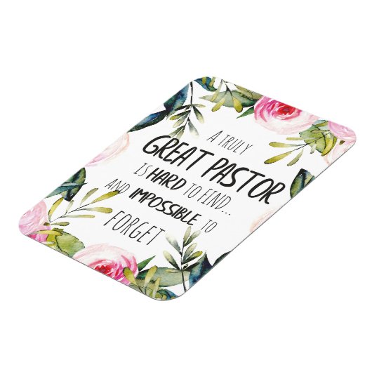 牧師の感謝ギフト牧師ありがとう引用文 マグネット (左側)