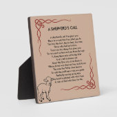 牧師の感謝プラーク フォトプラーク (正面)