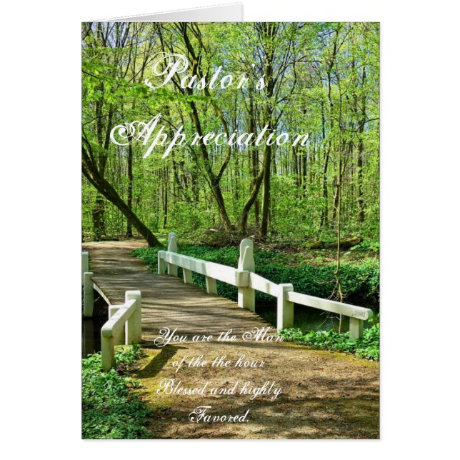 牧師の感謝 (正面)