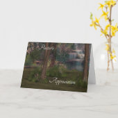 牧師の感謝 カード (黄色い花)