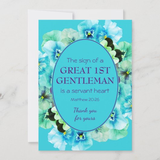 牧師の感謝 | 1紳士 |ありがとうございます (正面)