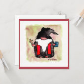 「牧師の格言」グリーティングカード カード (正面/裏面インサイチュ)