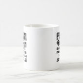 牧師の職名のマグ コーヒーマグカップ (中央)
