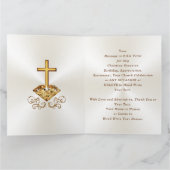 牧師の記念カード、誕生日、引退... カード (内部)