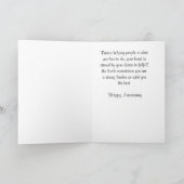 牧師の記念日 カード (内部)