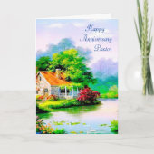 牧師の記念日 カード (正面)