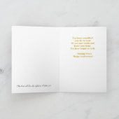 牧師の記念日 カード (内部)