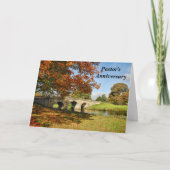 牧師の記念日 カード (正面)