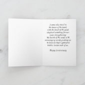 牧師の記念日 カード (内部)