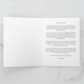 牧師の評価フローラサンキューカード サンキューカード (内部)