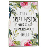 牧師の誕生日ギフト ミディアムペーパーバッグ (正面)