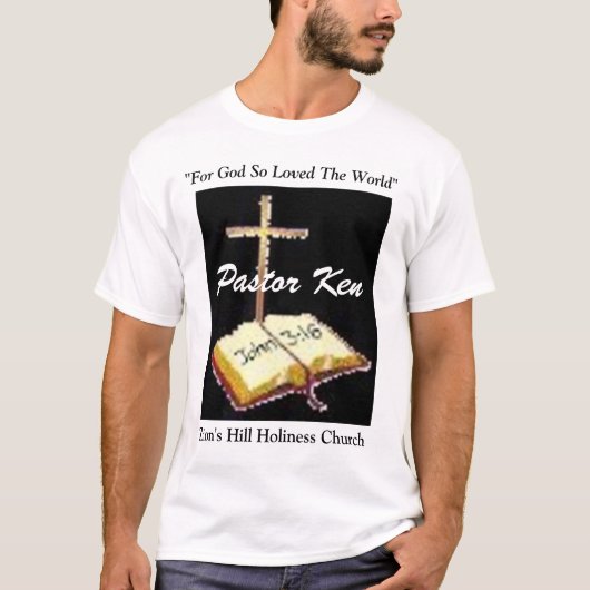 牧師のkensのワイシャツ tシャツ (正面)