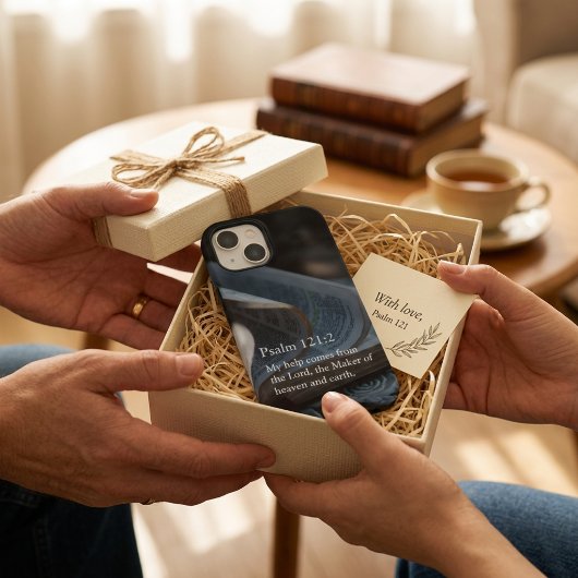 牧師へのクリスマスプレゼントに最適なカスタム聖書の言葉ギフト Case-Mate iPhoneケース