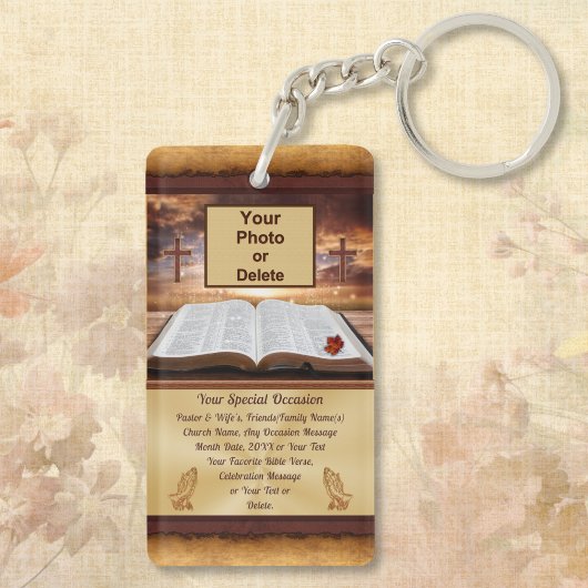 牧師への安い贈り物、教会の記念日への好意 キーホルダー