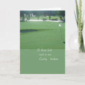 牧師へ カード (正面)