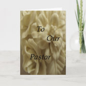 牧師へ カード (正面)